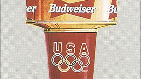 Budweiser Olympics Tap Handle