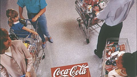 Coca-Cola Ad Tiles