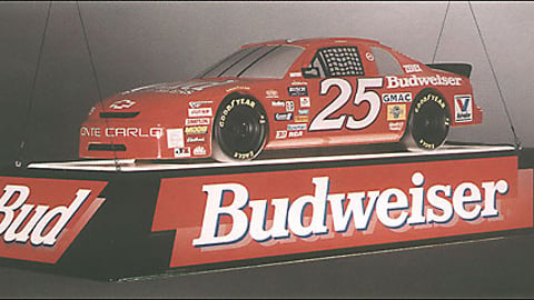 Bud NASCAR Pool Table Lamp