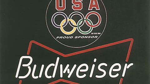 Budweiser Olympics Neon