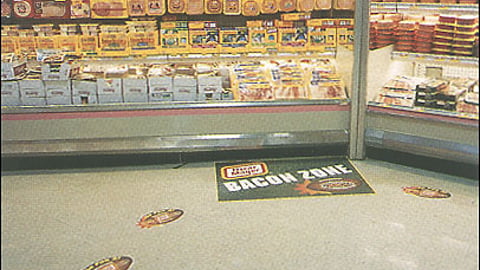 Oscar Mayer Floor Clings
