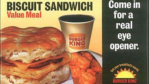 Burger King Biscuit Decals
