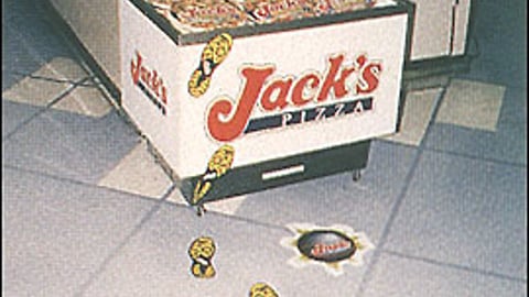 Jack's Pizza Floor Clings