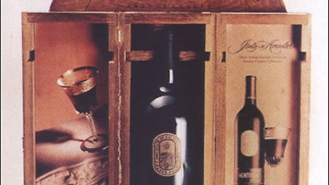 Montevina Wine Display
