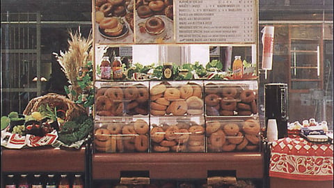 Quaker Oats Bagel Kiosk