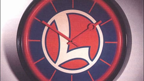 Lionel Trains Clock