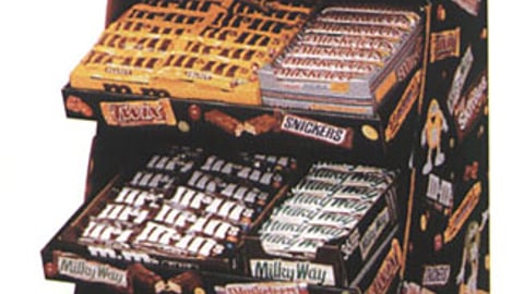 M&M/Mars 4-Tier Floorstand