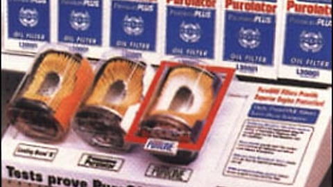 PureOne Oil Filter Display