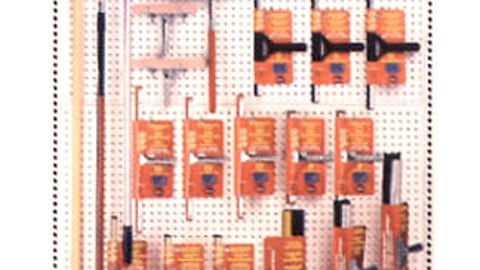 W.J. Dennis Squeegees Display