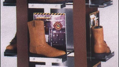 Justin Boot Floorstand