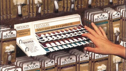 Revlon Nail Enhancer Display