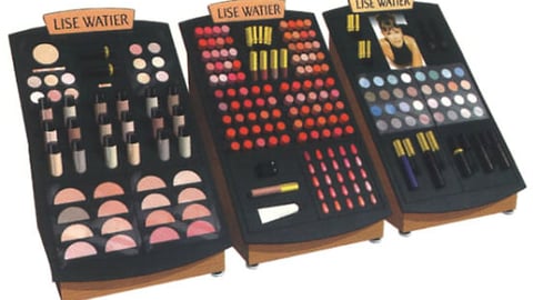 Lise Watier Cosmetics Display
