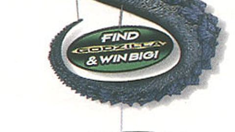 Taco Bell Godzilla Dangler