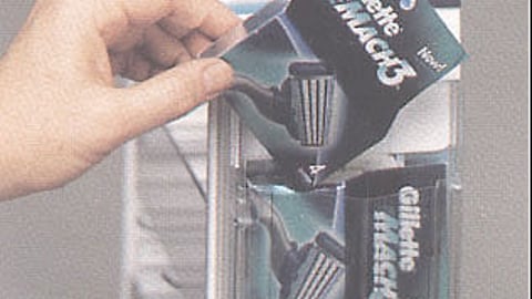 Gillette Mach3 Shelf