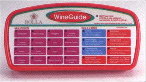 Bolla WineGuide Display