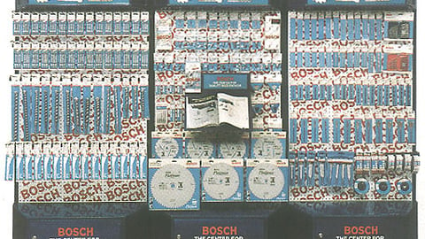 Bosch Accessories Display