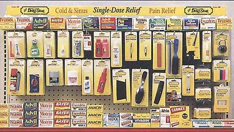 Lil' Drug Store Low-Profile Display