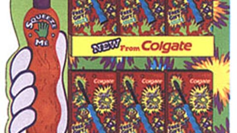 Colgate Grip'ems Floorstand
