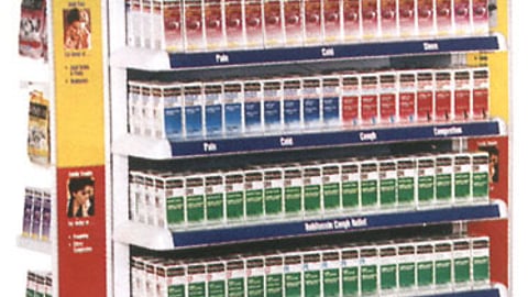 Walgreens Cough/Cold Relief Display