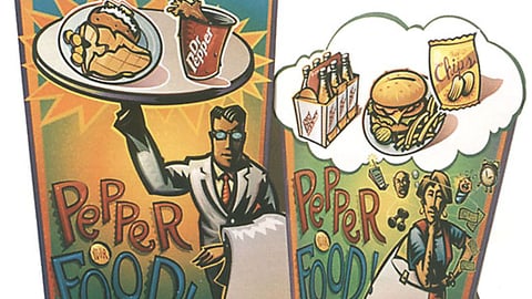 Dr Pepper Foamboard Display