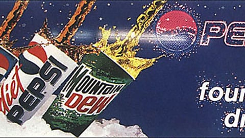 Pepsi Fountain Fiberoptic
