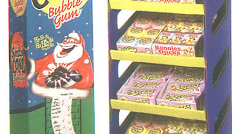 Santa's Coal and Easter Basket Displays