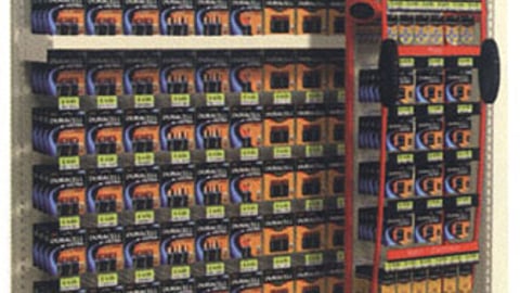 Duracell Slide-Buy Display