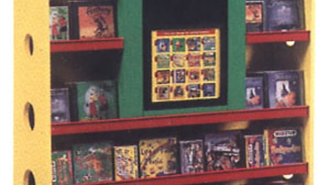 Children's Interactive CDs Display