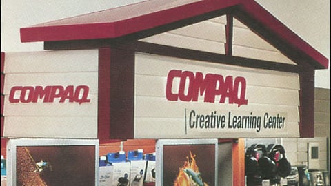 Compaq Creative Learning Center Display