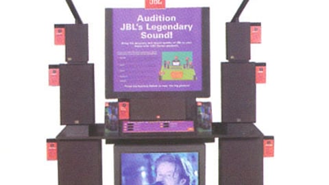 JBL Speakers Display