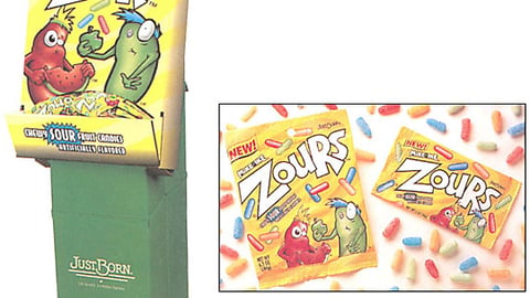 Zours Candy Display