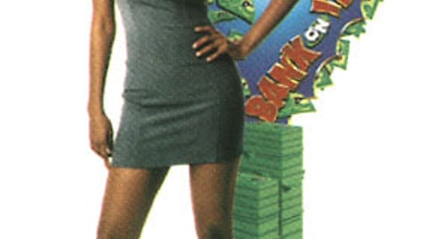 Coors Blast of Cash Standee