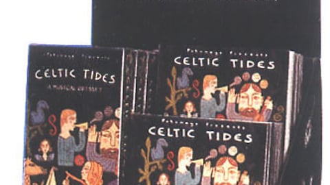 Celtic Tides Video and CD Display