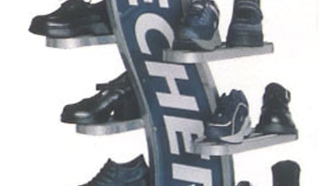 Skechers Racetrack Floor Display