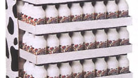 Milk Shakers Display
