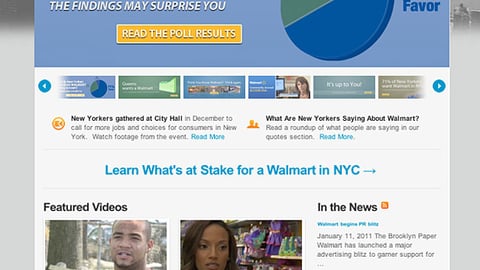 Walmart New York City Website