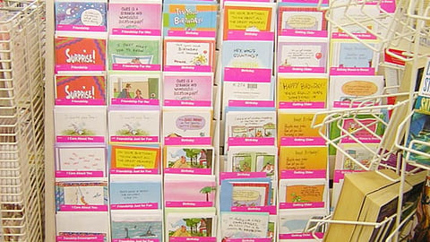 Dollar General Greeting Card Endcap