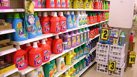 Dollar General Detergent Aisle