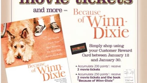 Winn-Dixie Movie Tie-in Feature