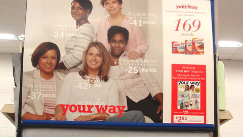 Kmart 'Your Way' Endcap Header