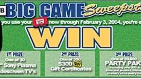 Ralphs Big Game Sweeps