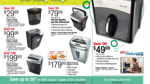 Staples MailMate Feature
