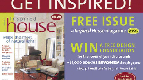 Bed, Bath & Beyond/'Inspired House Static Cling
