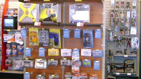 RadioShack T-Wall Endcap