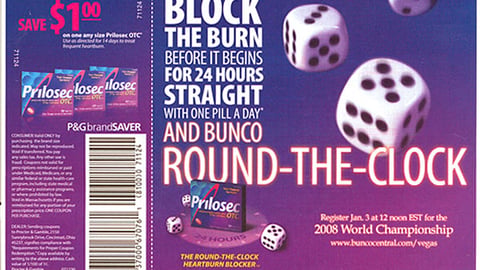 Prilosec OTC Bunco Championships FSI