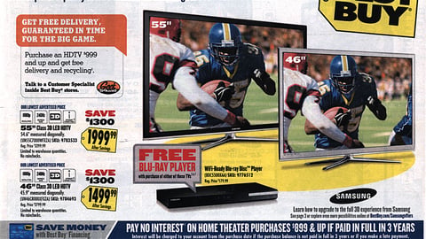Best Buy 'Winning Lineup' Circular Cover