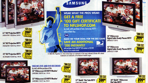 Best Buy/Samsung Super Bowl Feature