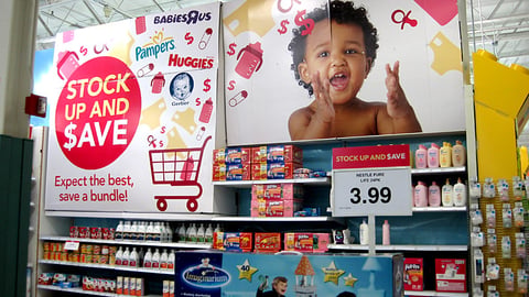 Toys "R" Us 'Stock Up and Save' Display