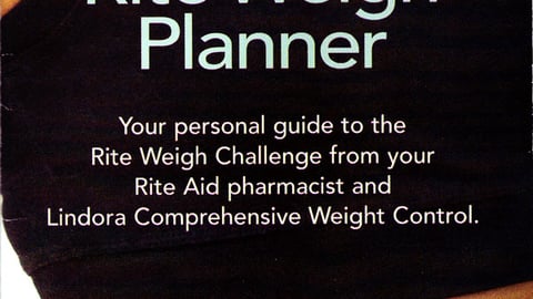 Rite Weigh Planner 