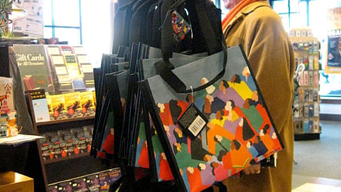 Barnes & Noble Black History Month Tote Floorstand